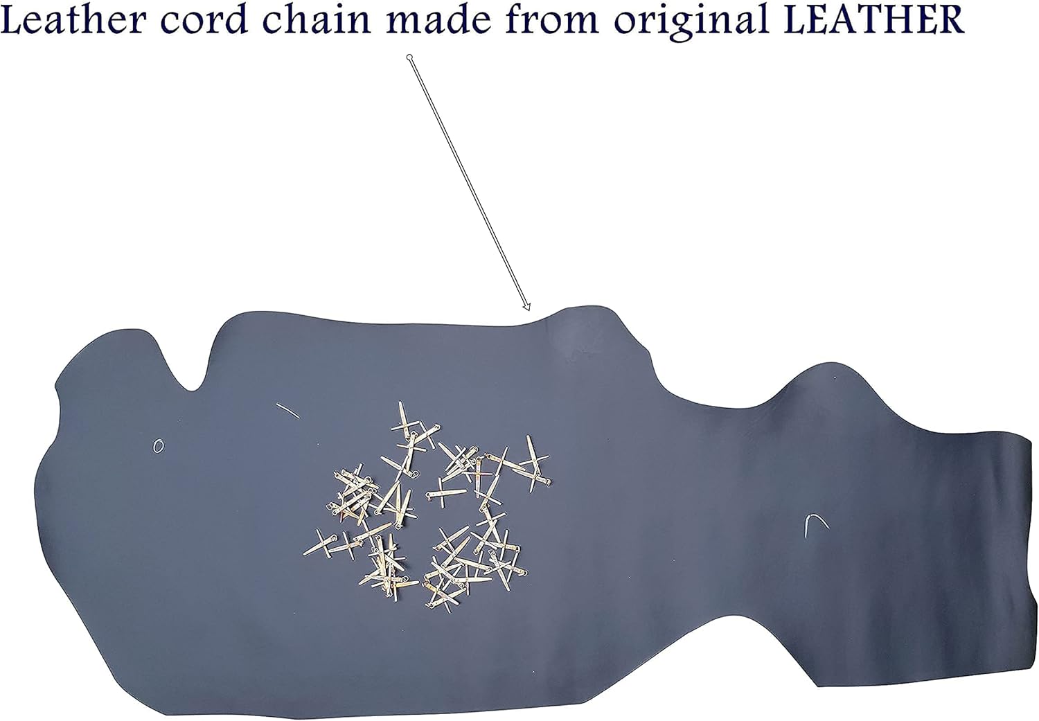 Rustic Copper Nail Cross Necklace – Handmade Large Nail cross Necklace on 24” Genuine Leather Cord – Unisex Christian Jewelry – Faith & Religious Gifts for Men and Women - Image 9