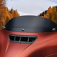 Vista 3 de Pernos de espiga de parabrisas de motocicleta Tornillos para 2014-UP Harley Street Glide Electra Glide Freewheeler negro