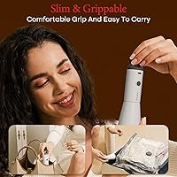 Vista 7 de Bolsas de almacenamiento al vacío Vacbird para viajes con bomba de aire recargable, 18 unidades de tamaño de equipaje de mano, compresión