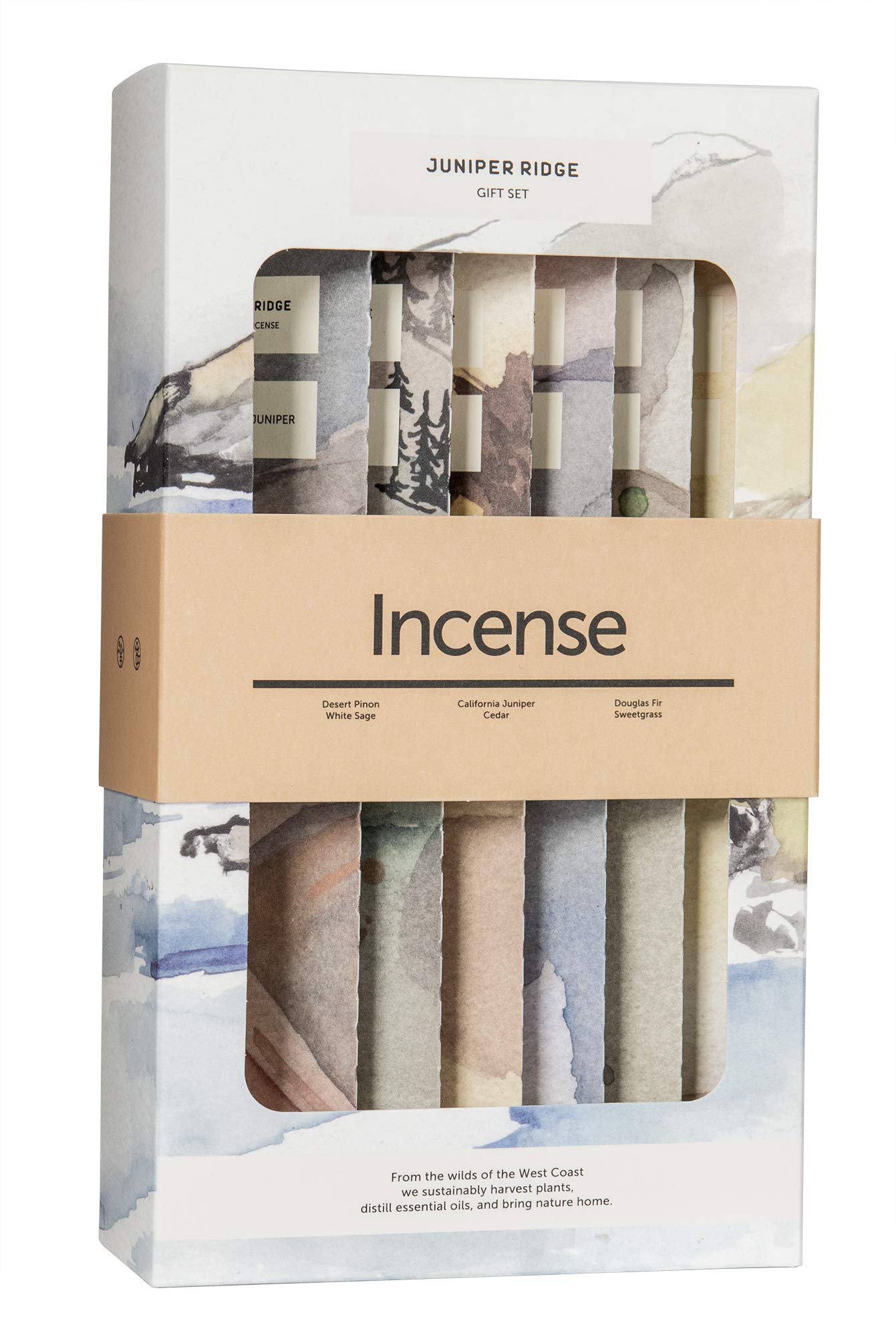 JUNIPER RIDGECampfire Incense Gift Pack Set, 6 Pack