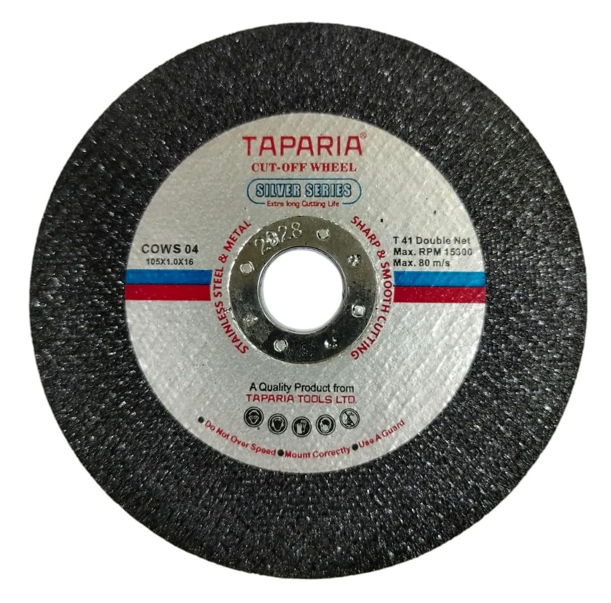 Akron Taparia 4-Inch | Metal Cutter | Black Color | Double Net | Cut Off Wheels | Pack of 100 Pcs-image-46