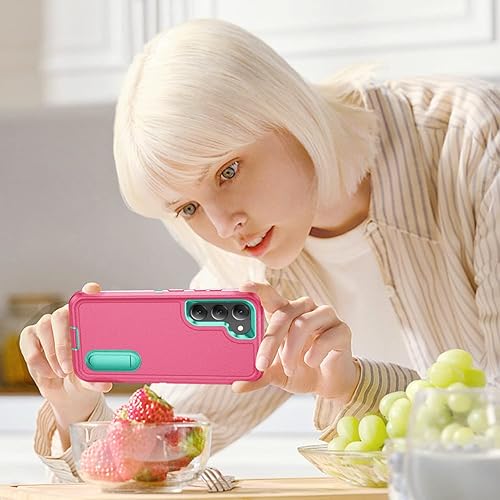 Miniatura 79 de BaHaHoues Funda para Samsung Galaxy S23 Ultra con soporte integrado, a prueba de golpes y caídas de grado militar para Galaxy S23 Ultra 5G