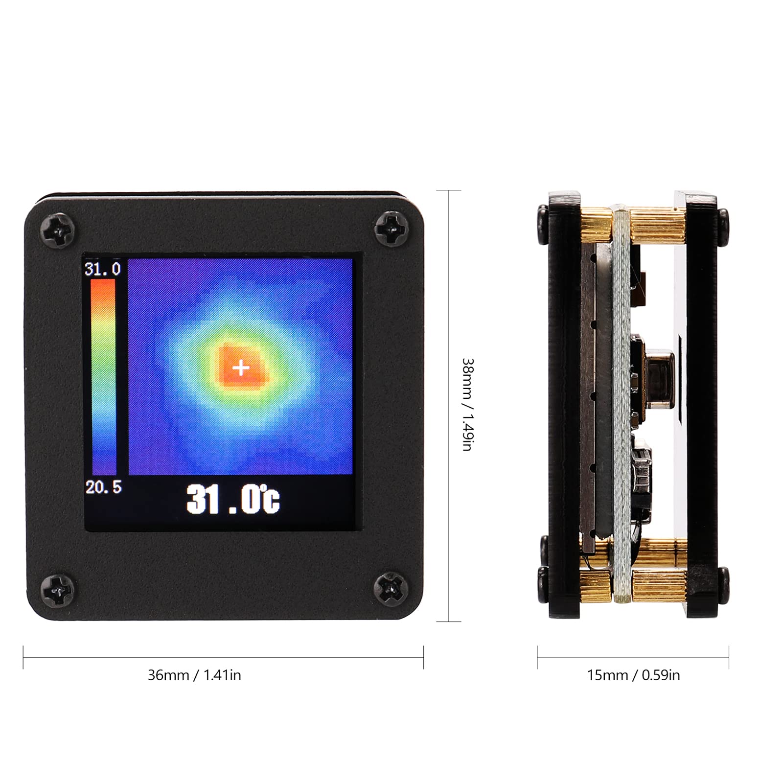 AMG8833 IR 8 * 8 Kamera Termowizyjna do Kontroli Produktów Elektronicznych