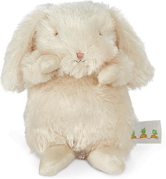 Amazon.com: Bunnies by The Bay Wee Bunny Plush, Rutabaga, Bunny Rabbit ...