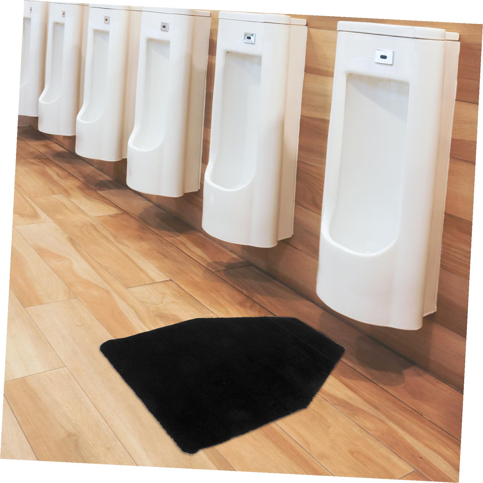 Tappetino antiscivolo per orinatoio da uomo, super assorbente, con retro in TPR impermeabile, ideale per bagni commerciali, bar e ristoranti, facile da pulire