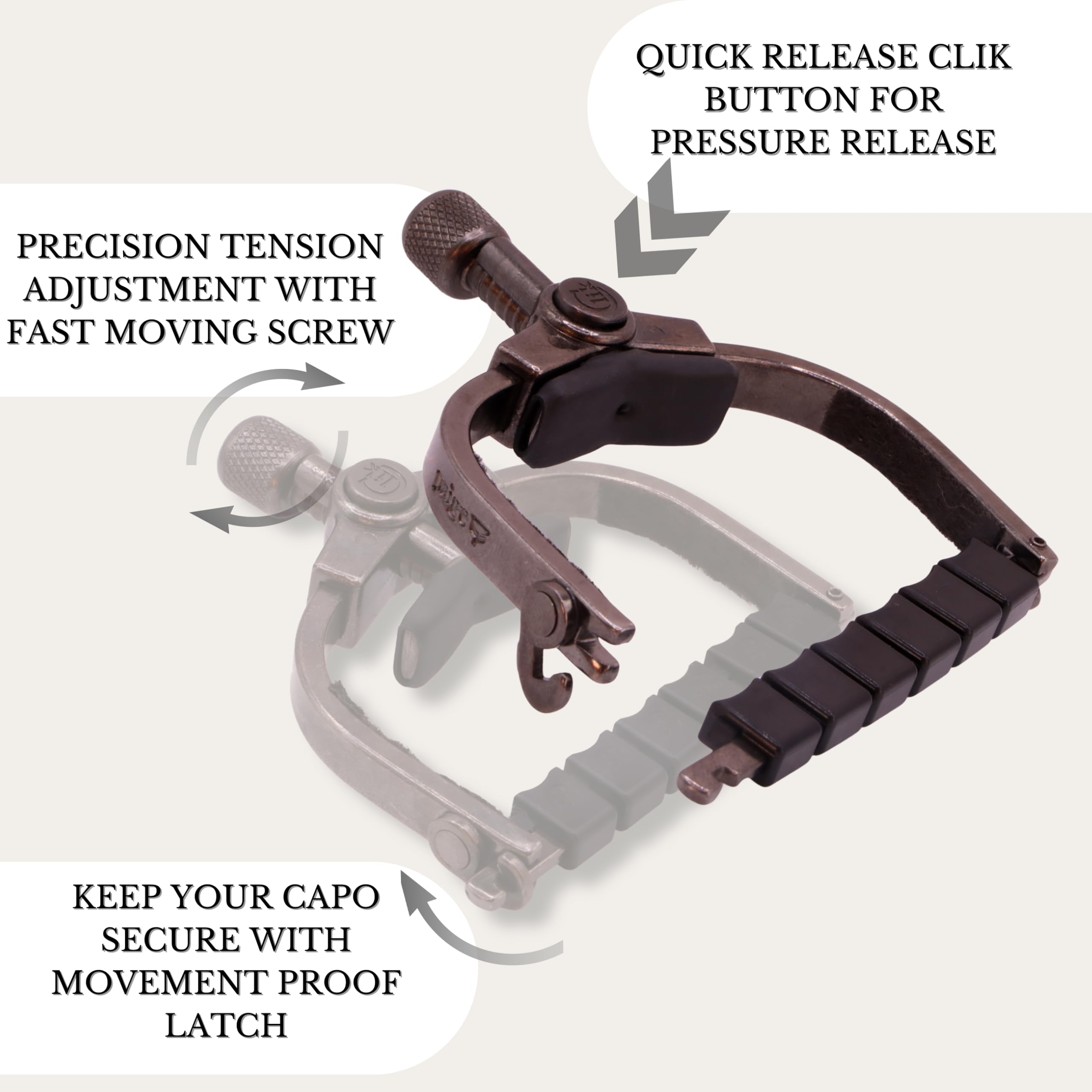 Paige Clik Capo PC-6-ETI 6-string Standard