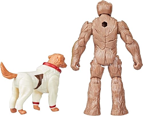 Miniatura 5 de Marvel Hasbro Guardianes de la Galaxia Vol. 3 - Groot, Cosmos y Baby Rocket, Guardianes de la Galaxia Vol. Figuras de acción de 3 pulgadas, Baby