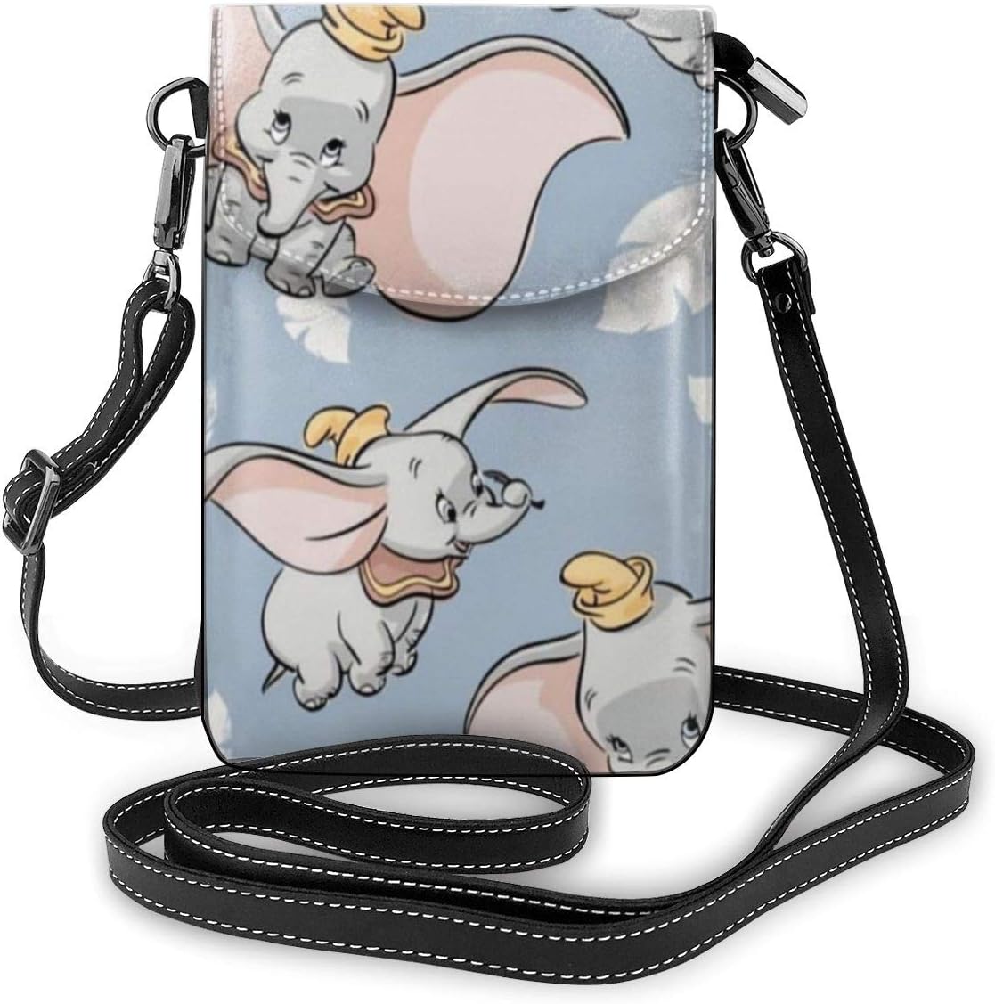 Small Crossbody Bags Cell Phone Purse Dumbo Print With Credit Card Slots
