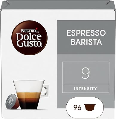 NESCAFÉ DOLCE GUSTO Espresso Barista Caffè, 6 Confezioni da 16 Capsule (96 Capsule Compatibili Nescafé Dolce Gusto)