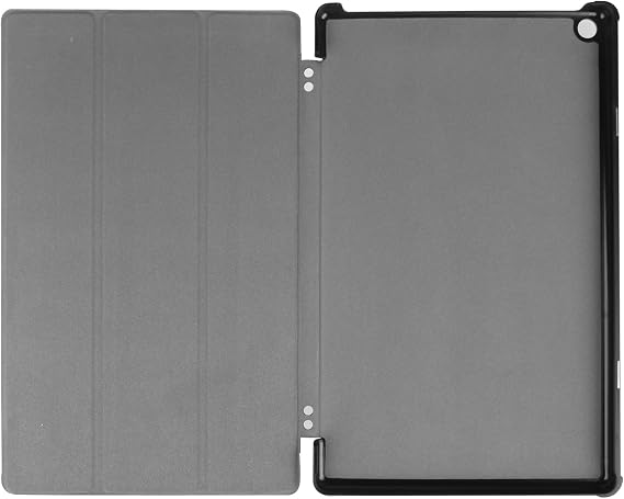 Pokaas Amazon Fire HD 10 2019 / 2017 Case, New Fire HD 10 Cover, New Model, Tablet Case, Auto Sleep Function, Tri-Fold Stand Function, Drop Protection, Shock-Absorption, Maglet Closure, Thin, Ultra Lightweight, Shockproof, Luxurious, Popular Case, All-around Protection Fire HD 10 2019, Iron Tower