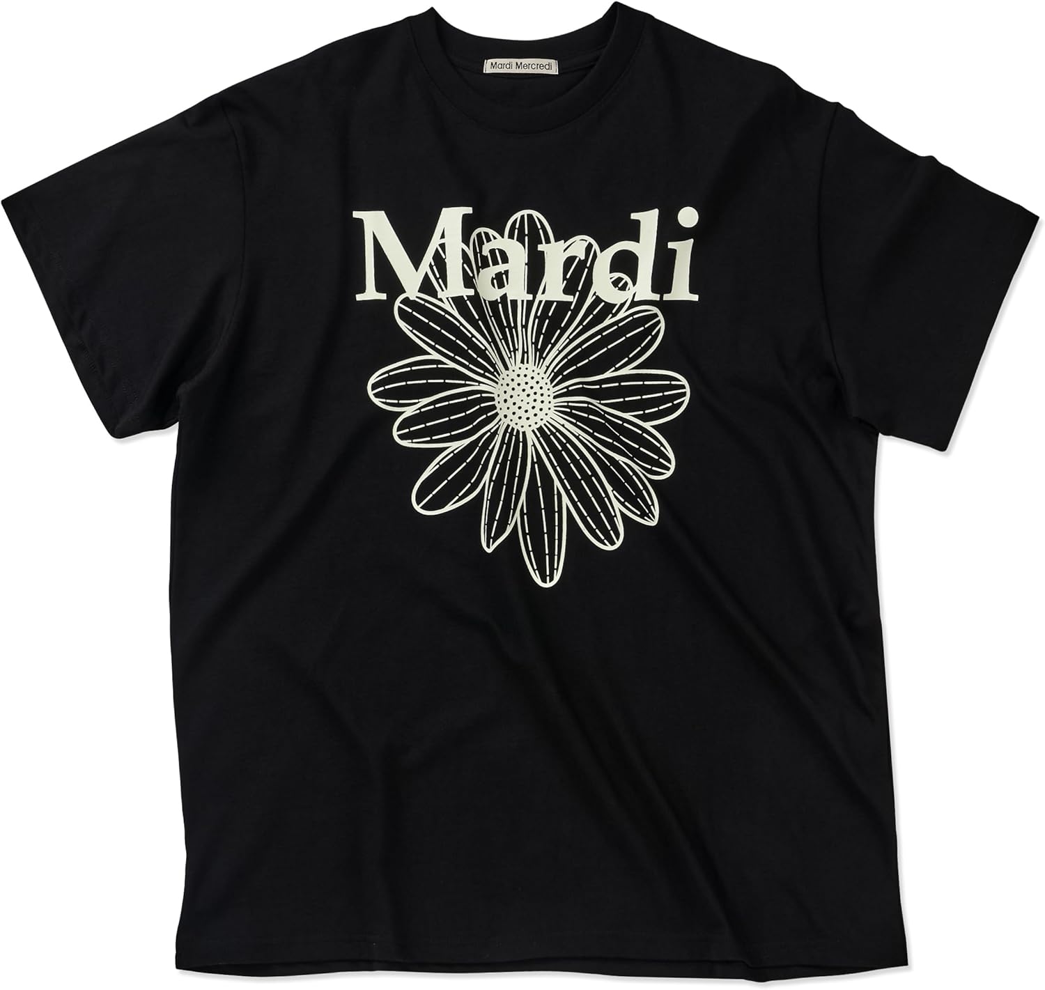 Women's FLOWERMARDI Graphic T-Shirt, 100% Cotton, Short Sleeve, Soft Relaxed Fit - Image 3