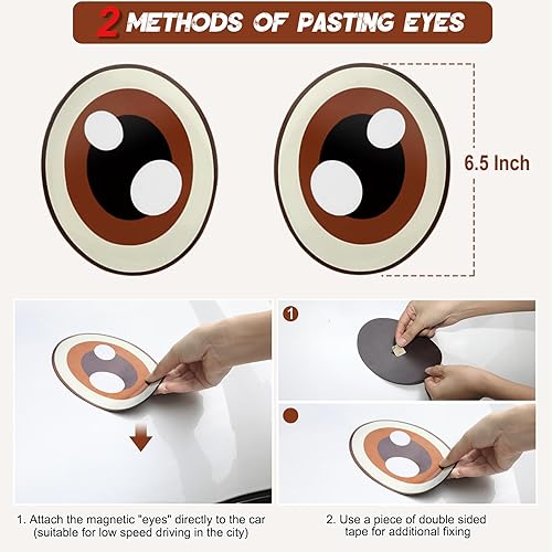 Miniatura 7 de Cornamenta de reno de automóvil de Navidad con orejas  Lindas decoraciones de reno de Rodolfo y nariz roja  La mejor decoración de cuernos de