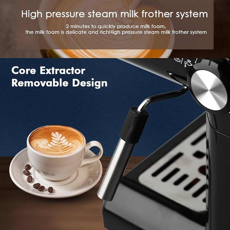 064 １５気圧　コーヒー　エスプレッソ　カプチーノ　カフェラテ　スチーム 064 15気圧 コーヒー エスプレッソ カプチーノ カフェラテ