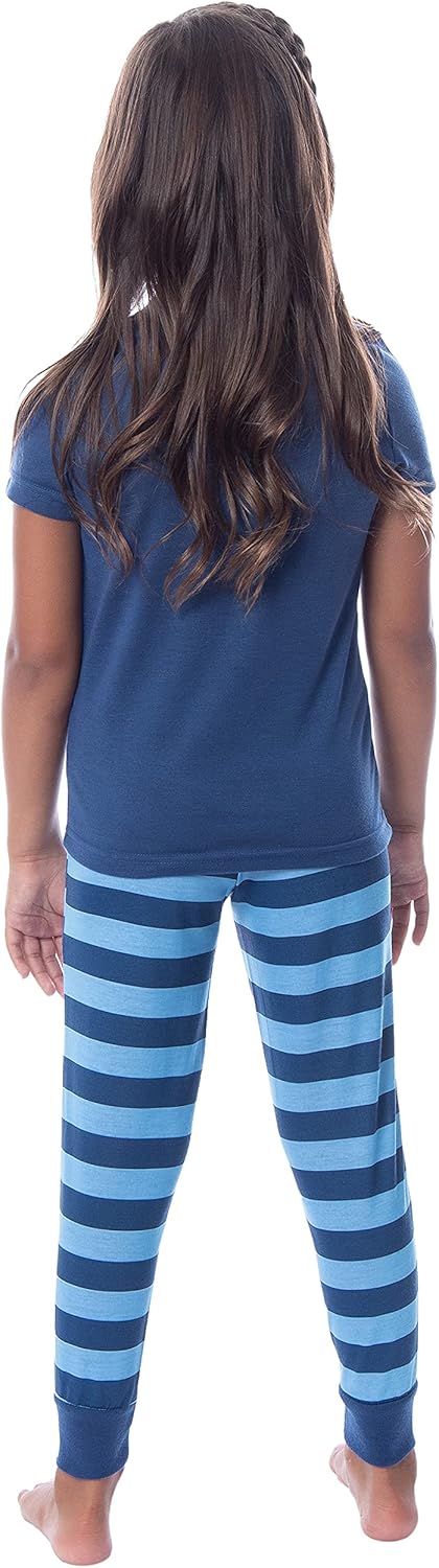 Harry Potter Big Girls' Hogwarts House Crest Jogger Pajama Set-All Houses - Image 2