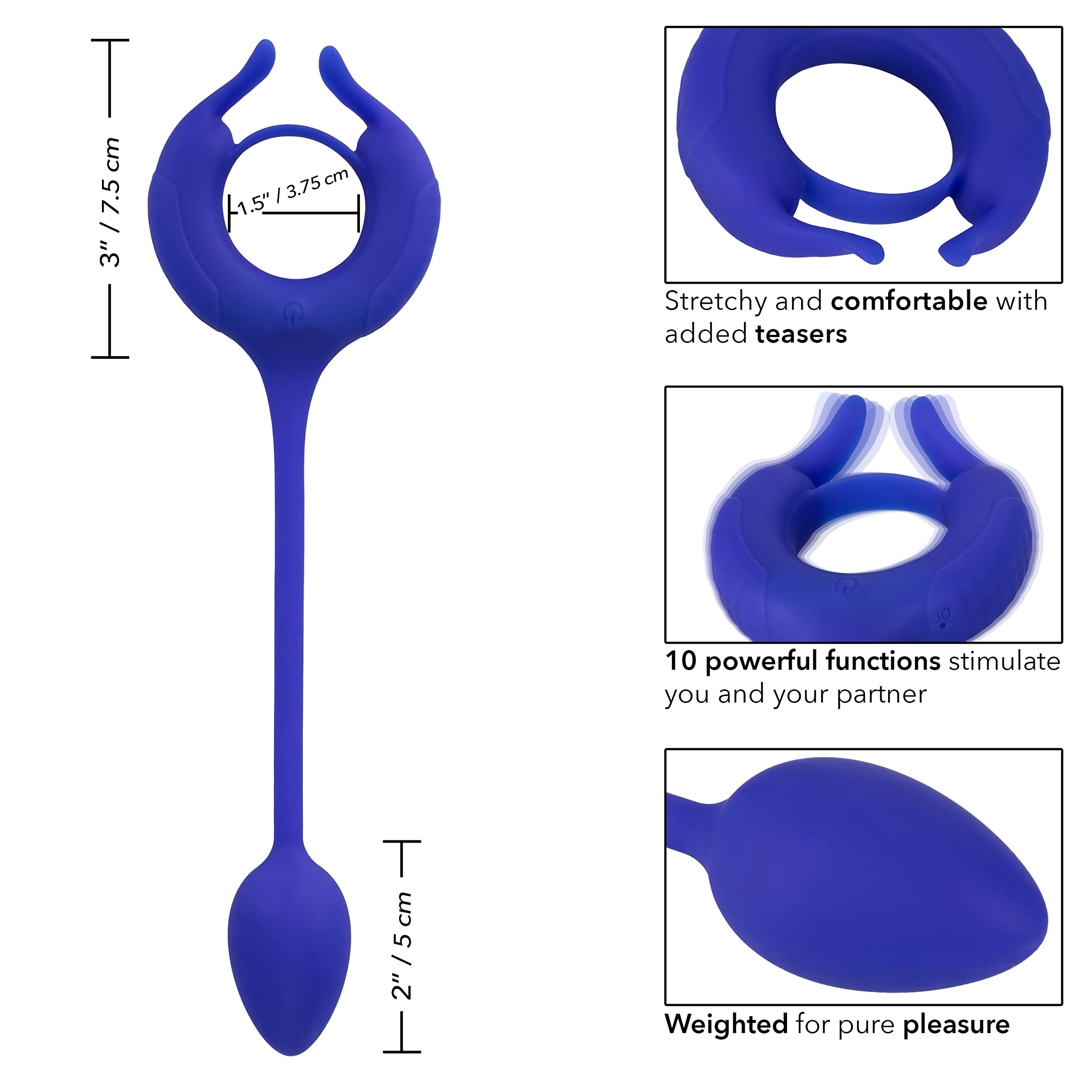 CALEXOTICS - Anello Pene Ponderato Admiral