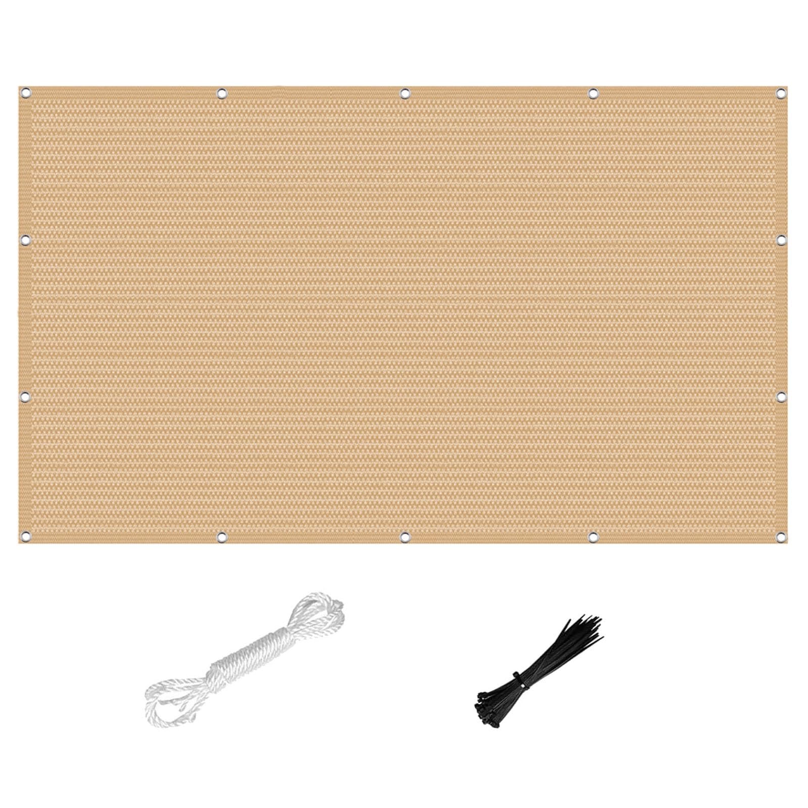 Tissu d'ombrage perméable évitant les poches de pluie pour pergola de jardin