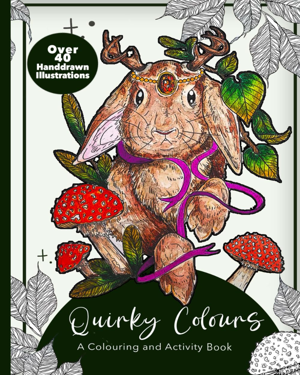 Quirky Colours: A Colouring and Activity Book