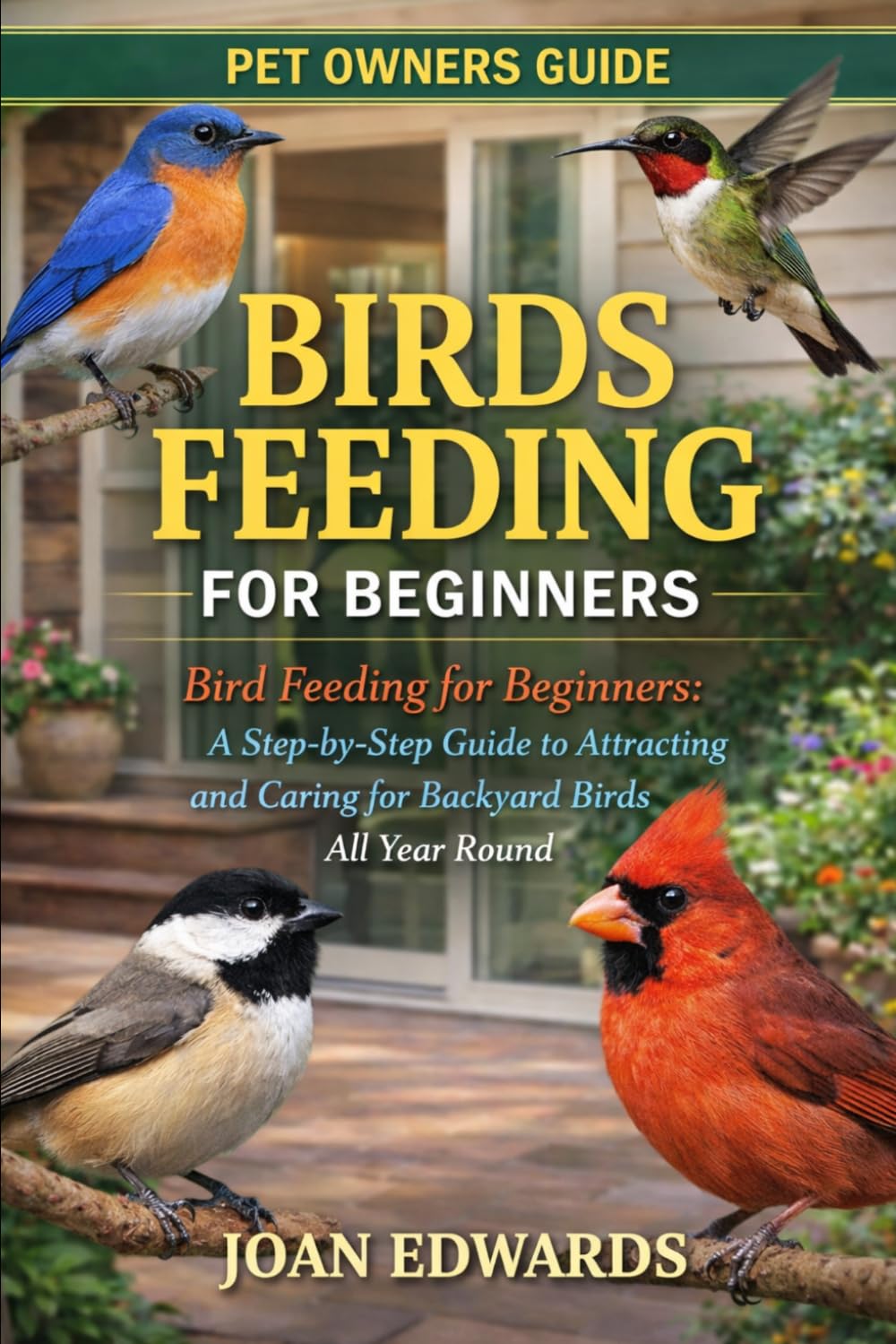 BIRD FEEDING FOR BEGINNERS: Bird Feeding for Beginners: A Step-by-Step Guide to Attracting and Caring for Backyard Birds All Year Round.