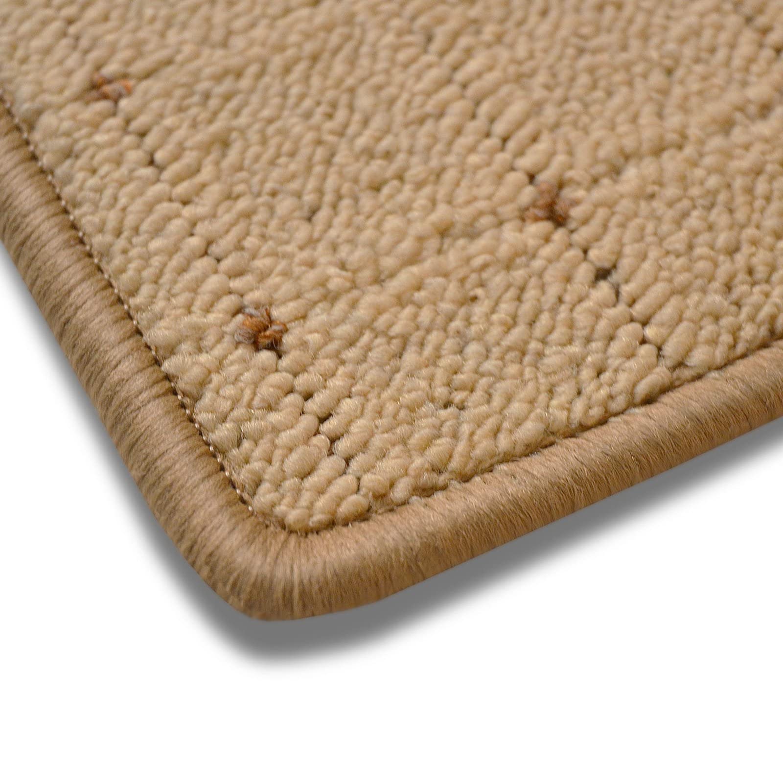 Floordirekt Bieżnik dywanowy do kuchni, korytarza i salonu, towar sprzedawany na metry, szerokość 67 cm, dywan do korytarza, chodnik kuchenny, do salonu (67 x 700 cm, beżowy Rapido)
