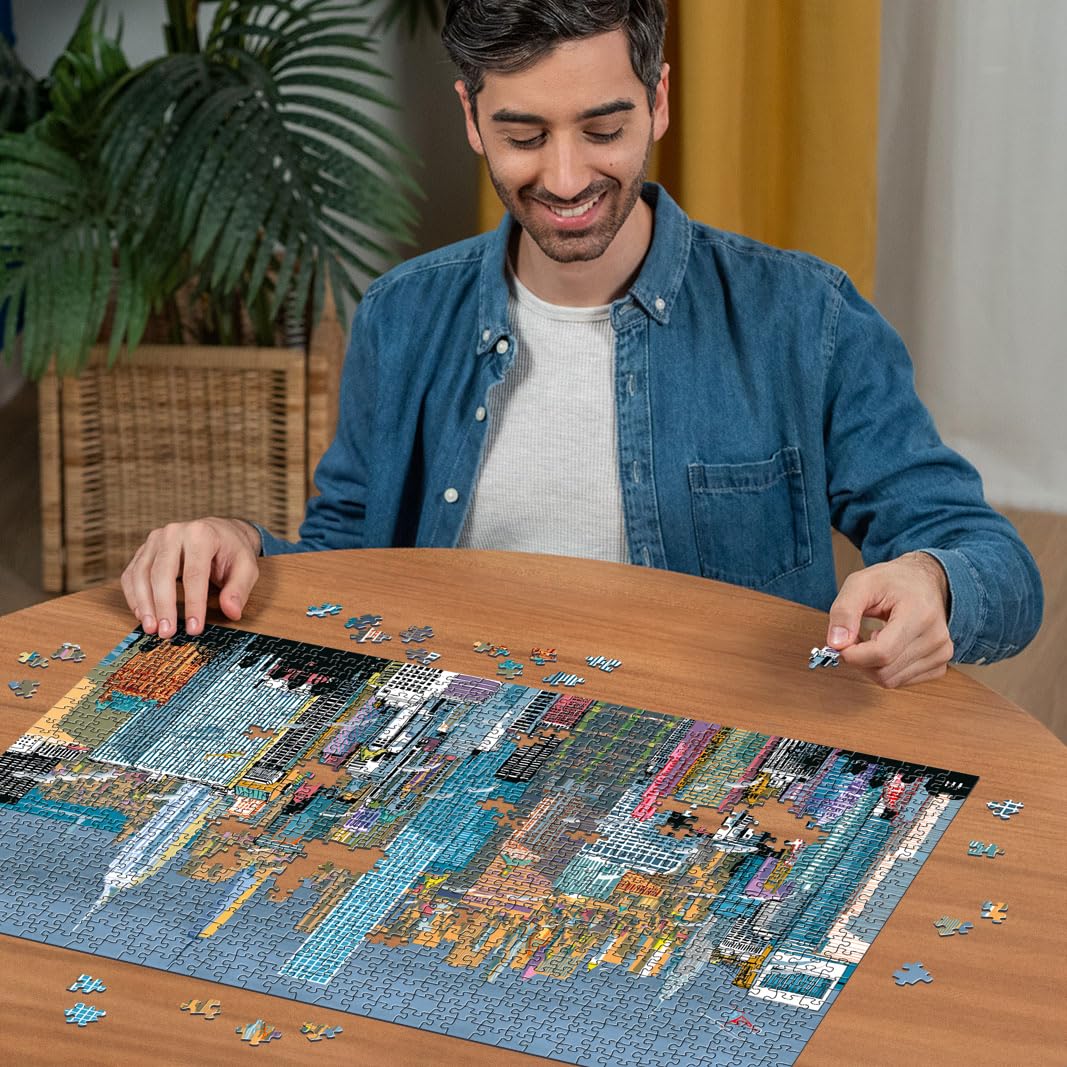 Ravensburger - Puzzle I Am New York, 1000 Pezzi, Puzzle Adulti e Ragazzi, Idea Regalo per Lei o Lui, 70x50 cm