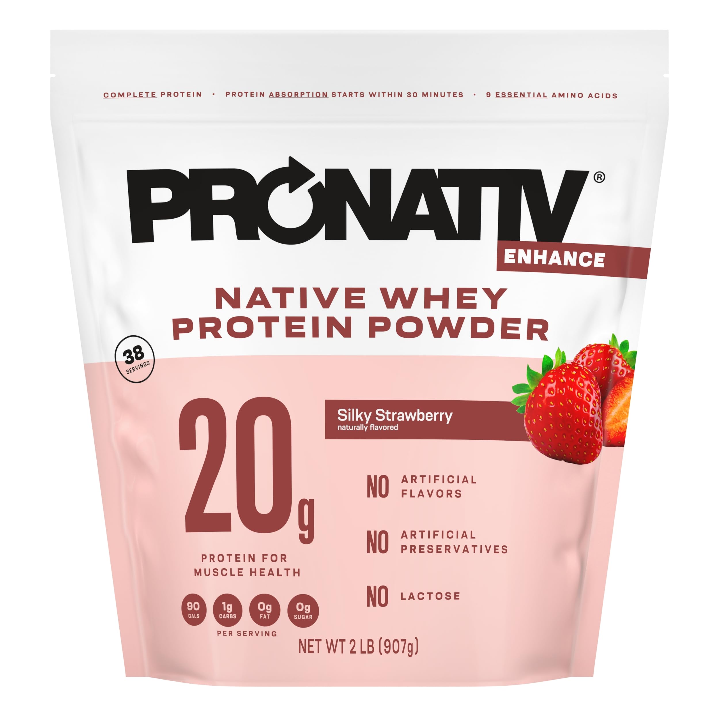 100% Whey Native Protein Powder, French Vanilla, 2 lb, Made from Farm Fresh Milk, No Artificial Flavors or Preservatives, for Muscle Health and Recovery, Lactose Free — Amazon image 12