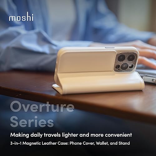 Miniatura 2 de Moshi Overture - Funda para iPhone 15 Pro Max (magsafe), color blanco