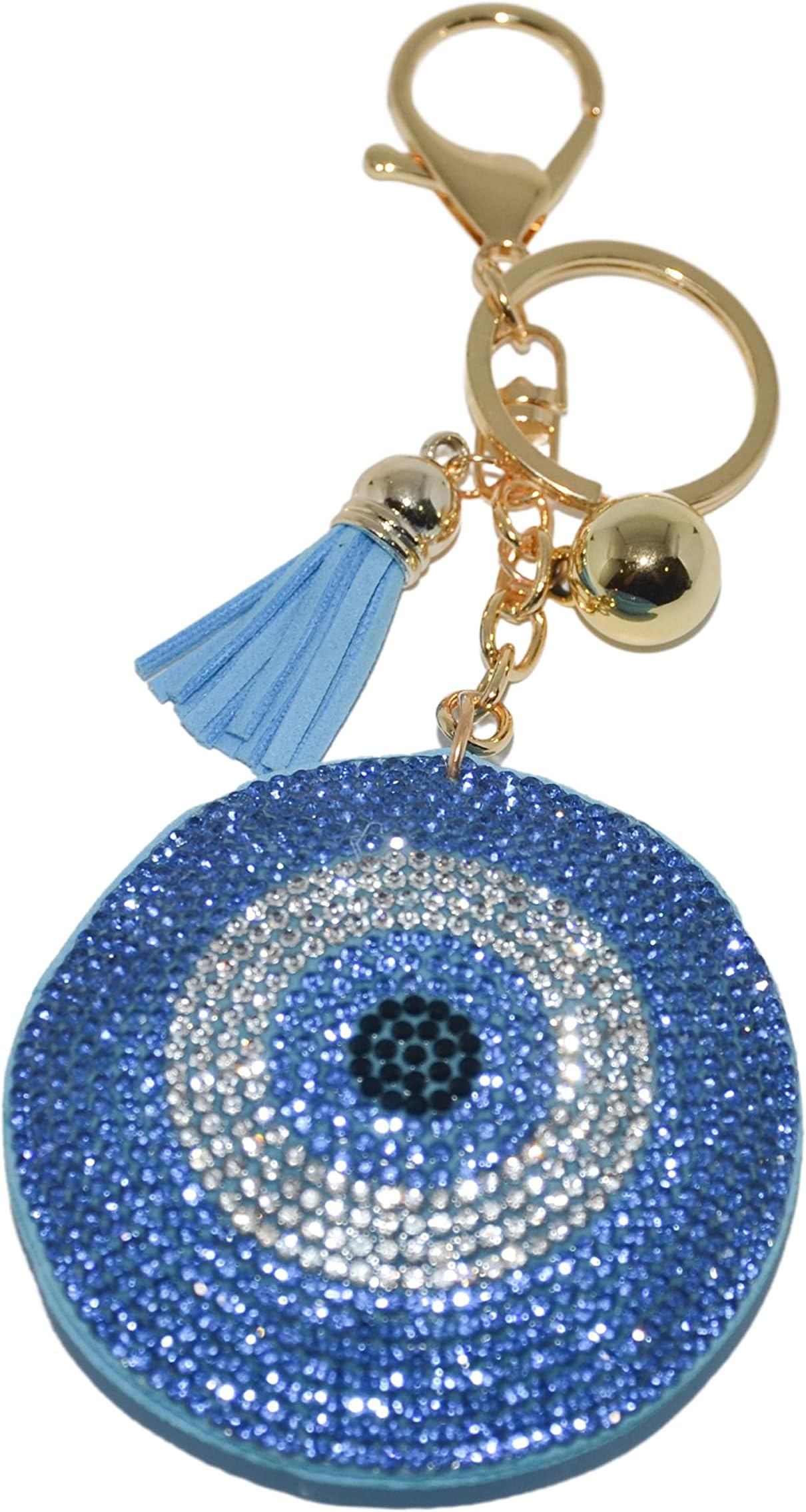 PopfizzyRhinestone Keychain Accessories for Women, Purse Charms, Car Key Fob Keychain, Car Keys Keychain Charm, Bag Keyring