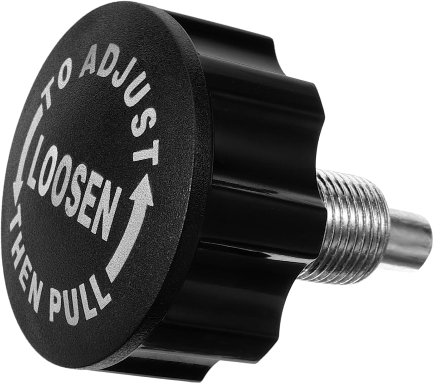 Fitness Pull Pin Knob for Exercise Bikes Durable and Versatile Height Replacement Part for Gym Equipment Sleek Design for Enhanced Performance