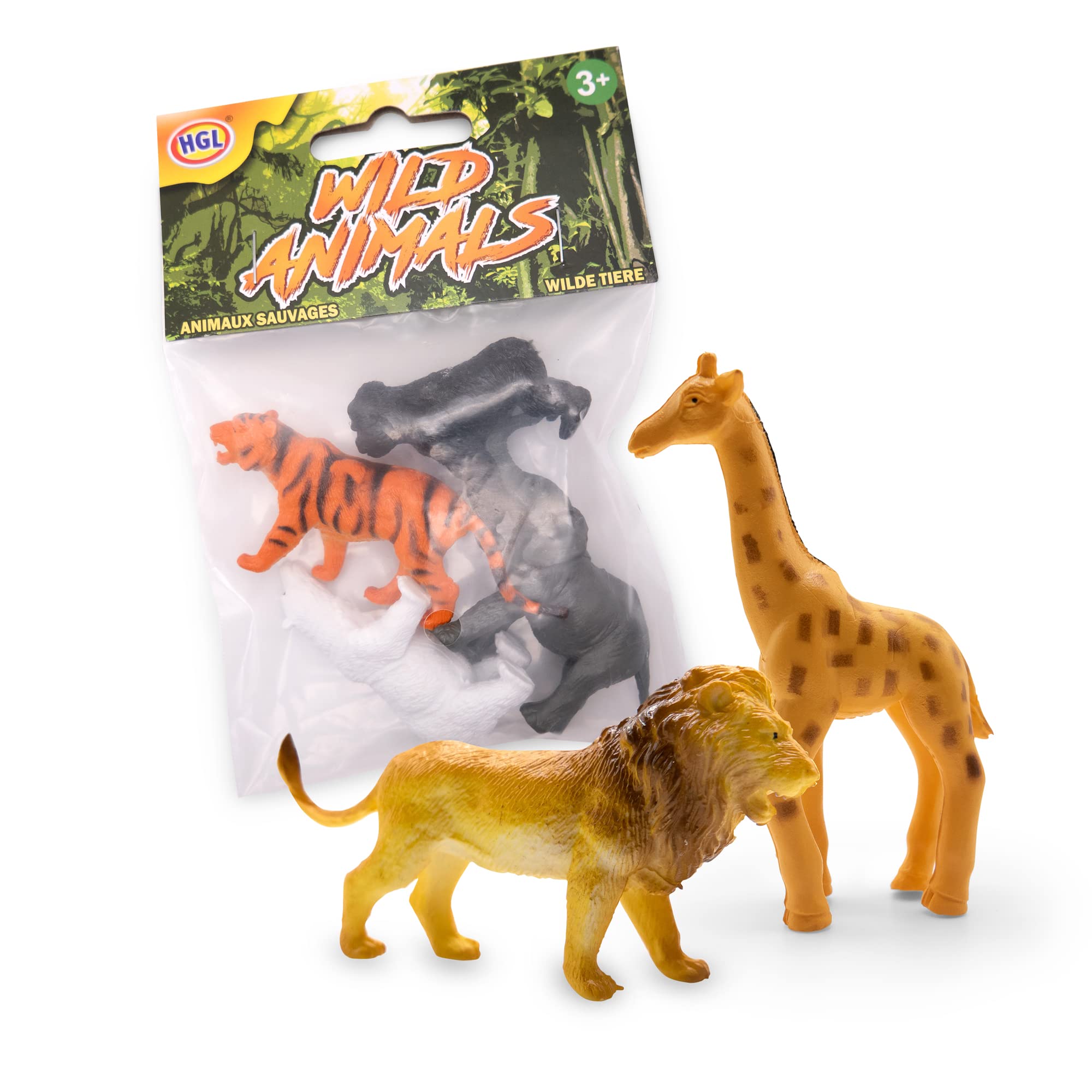 Amazon.com: HGL SV21322 Wild Animals (4 Pack), Assorted Designs