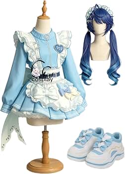 Amazon.co.jp: GGcosplay 『Jersey Maidtes』ジャージにエプロン衣装