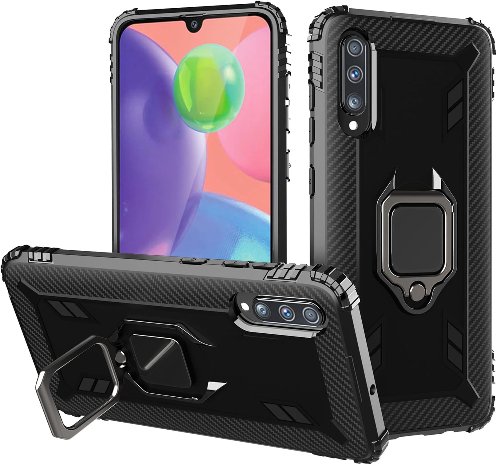 LXHGrowHWiko View 4 / View 4 Lite Case with Stand Function and Protects Against Scratches and Bumps