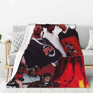 Throw Lightweight Blanket/Throw Air Conditioner Blankets 50"x40" for Bone Thug Harmony Chair Blanket for Couch