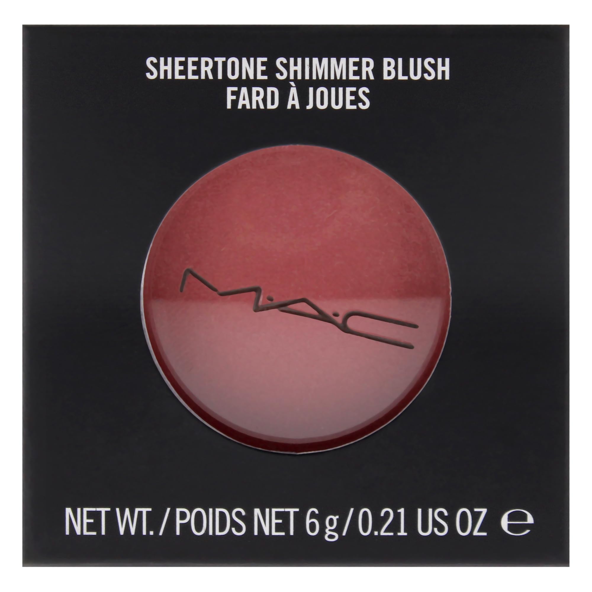 MAC Sheertone Shimmer Powder Blush Peachykeen for Women, 0.21 Ounce by M.A.C