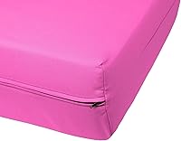 Vista 6 de MoNiBloom Funda para futón de tamaño Queen, elástica, sin brazos, funda para sofá sin brazos, protector de muebles, duradera y lavable, con Cereza