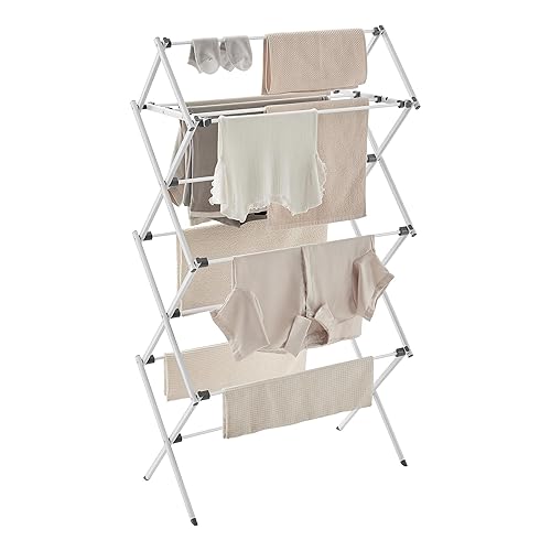 Foldable Clothes Drying Rack, Laundry Drying Rack, Clothes Airer, Steel