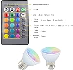 Smart Light Bulbs E26 Base G45 LED RGBW 2700K-6500K Dimmable Color Changing Light Bulb Multicolor Lights 3W (25W Equivalent)for Party Decoration, Smart Home Lighting , No Hub Required , 4 Pack