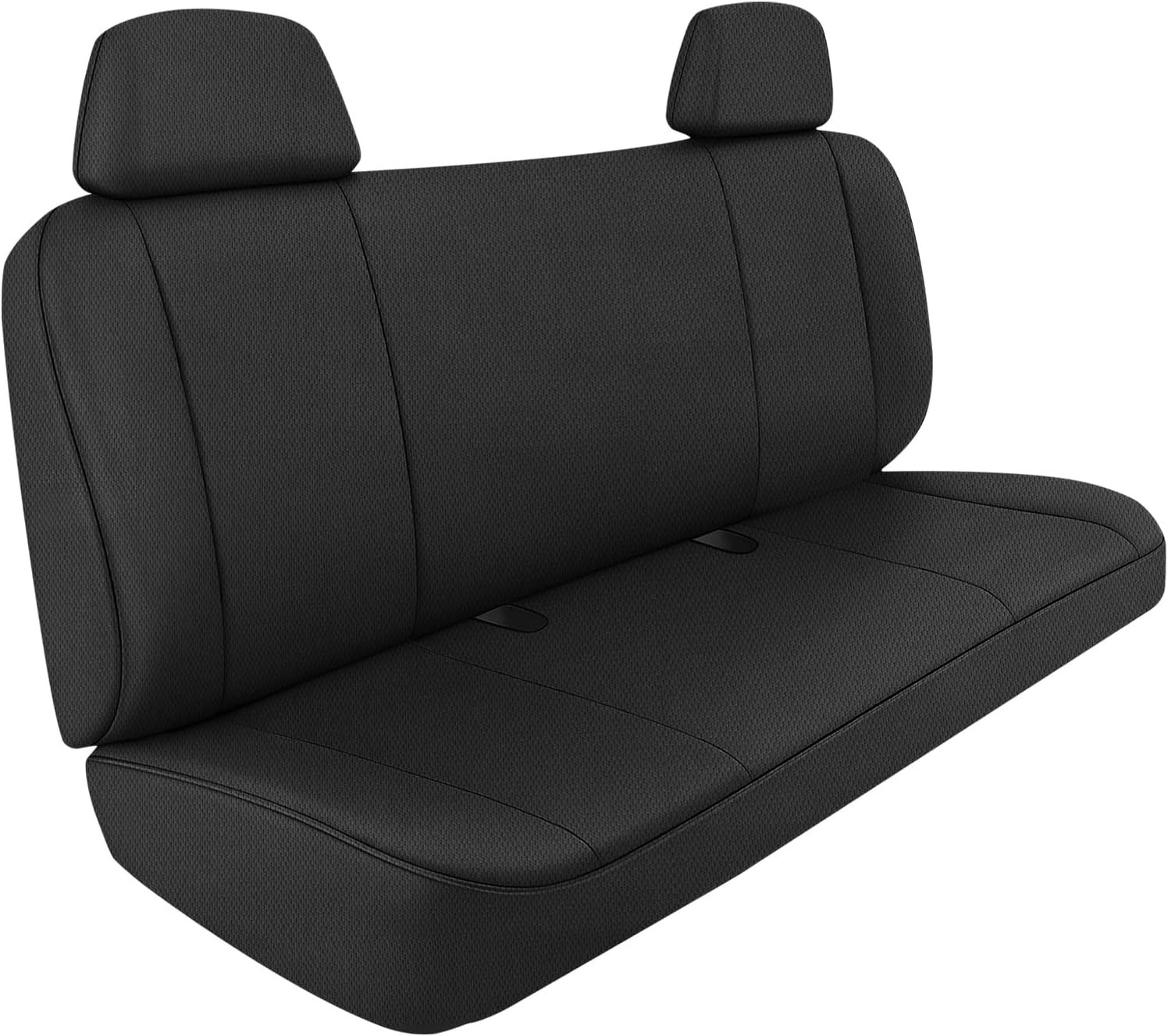 SAPUBK Front Bench Seat Covers Replace for 1992-2003 Chevy S10 Truck with 2 Headrests Seat, Knitted Fabric Composite Soft Foam Lining Airmesh Breathable Seat Cover Cushion