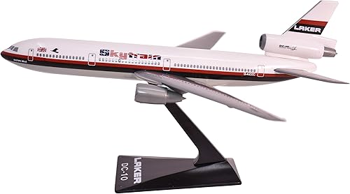 Laker Airways Skytrain DC-10 modelo miniatura de plástico escala 1:250 Parte # ADC-01000I-013