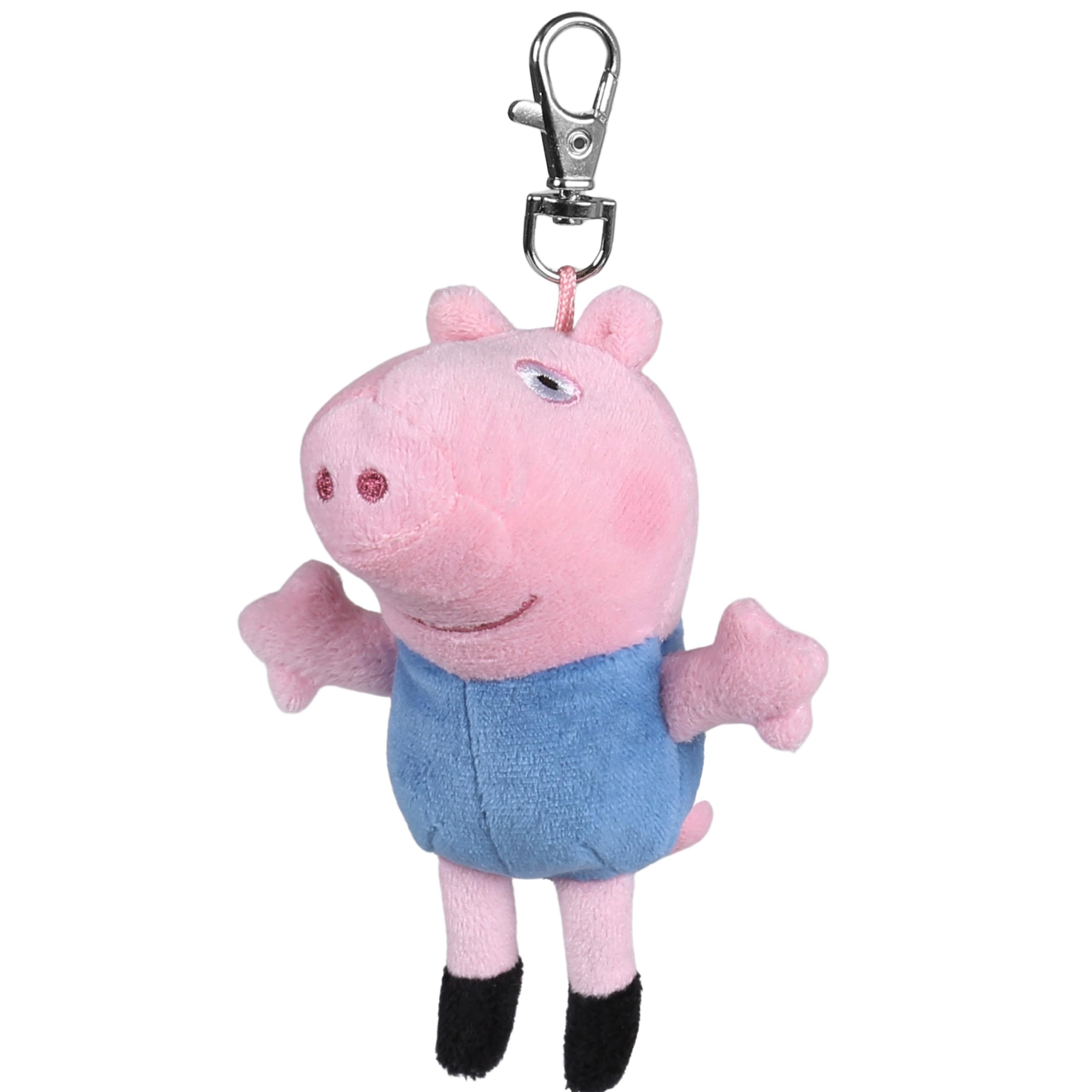 TY Peppa Pig Key Clip - Peppa Pig George