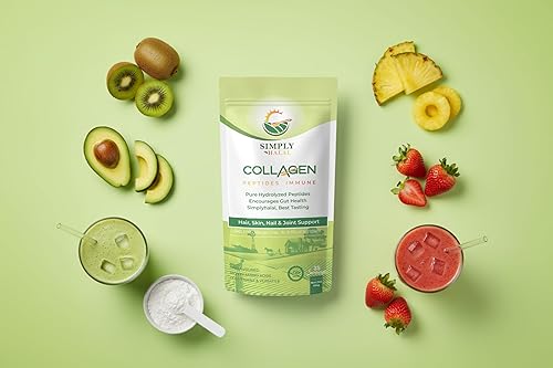 Miniatura 2 de Péptidos de colágeno Halal en polvo para mujeres y hombres tipo I y III para el cabello, la piel, las uñas, las articulaciones y el apoyo digestivo