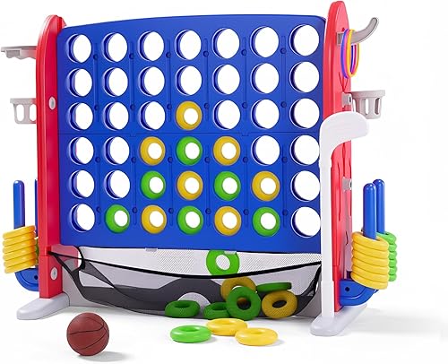 Juego gigante Jumbo de 4 a puntuación