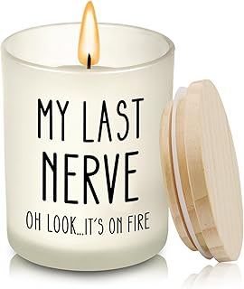 Mothers Day Gifts for Mom Grandma Wife from Daughter Son Kids Husband, Funny Lavender Candle Gift for Women & Men, Gag Gifts for Mom Who Has Everything, Unique Mother's Day Gift Ideas for Her