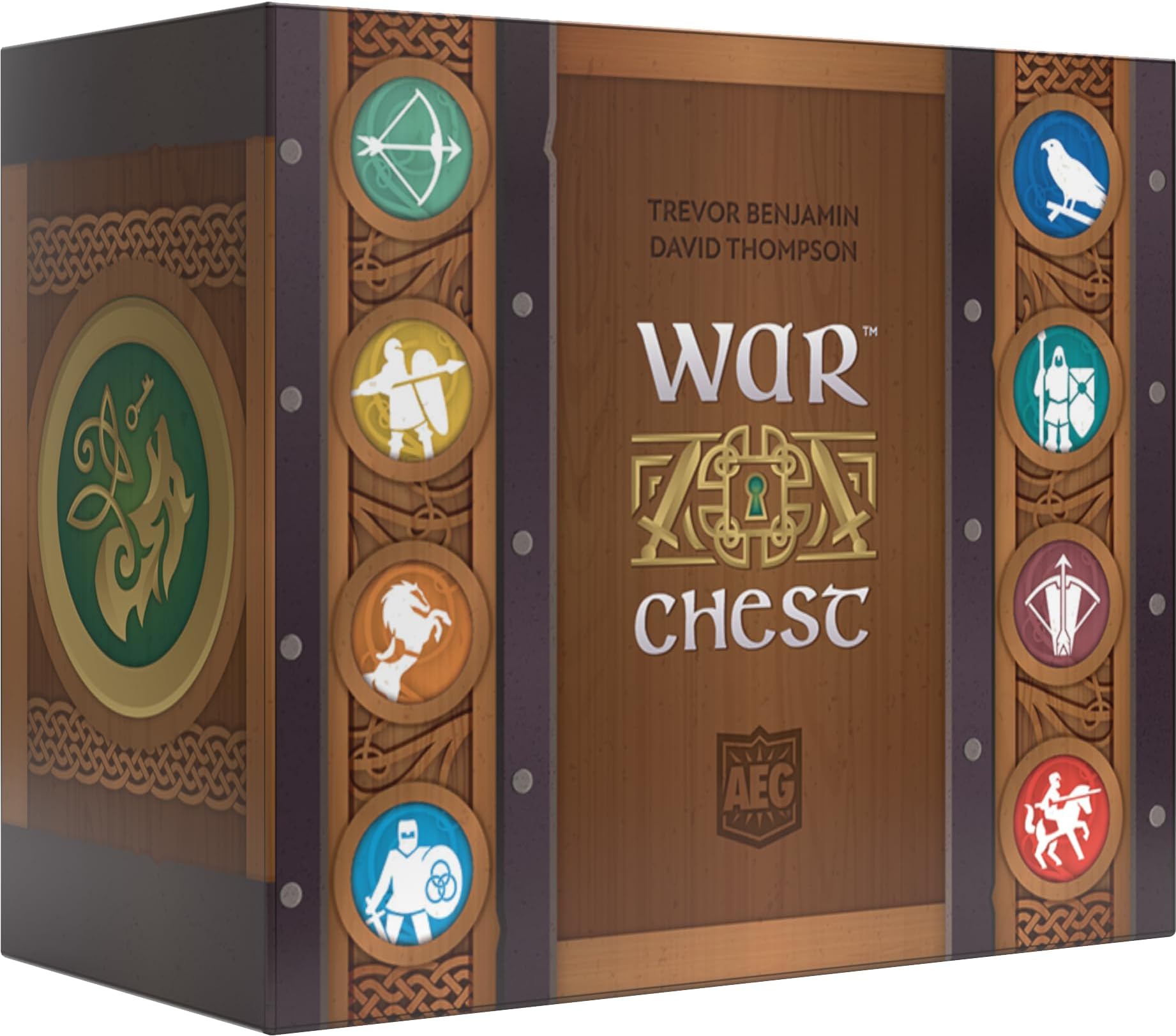 AEG War Chest - Strategy Board Game, Chess Like Challenge, Abstract, Easy To Learn, 2 To 4 Players, 30 Minute Play Time, For Ages 14 And Up, Alderac Entertainment Group ( ), One Size