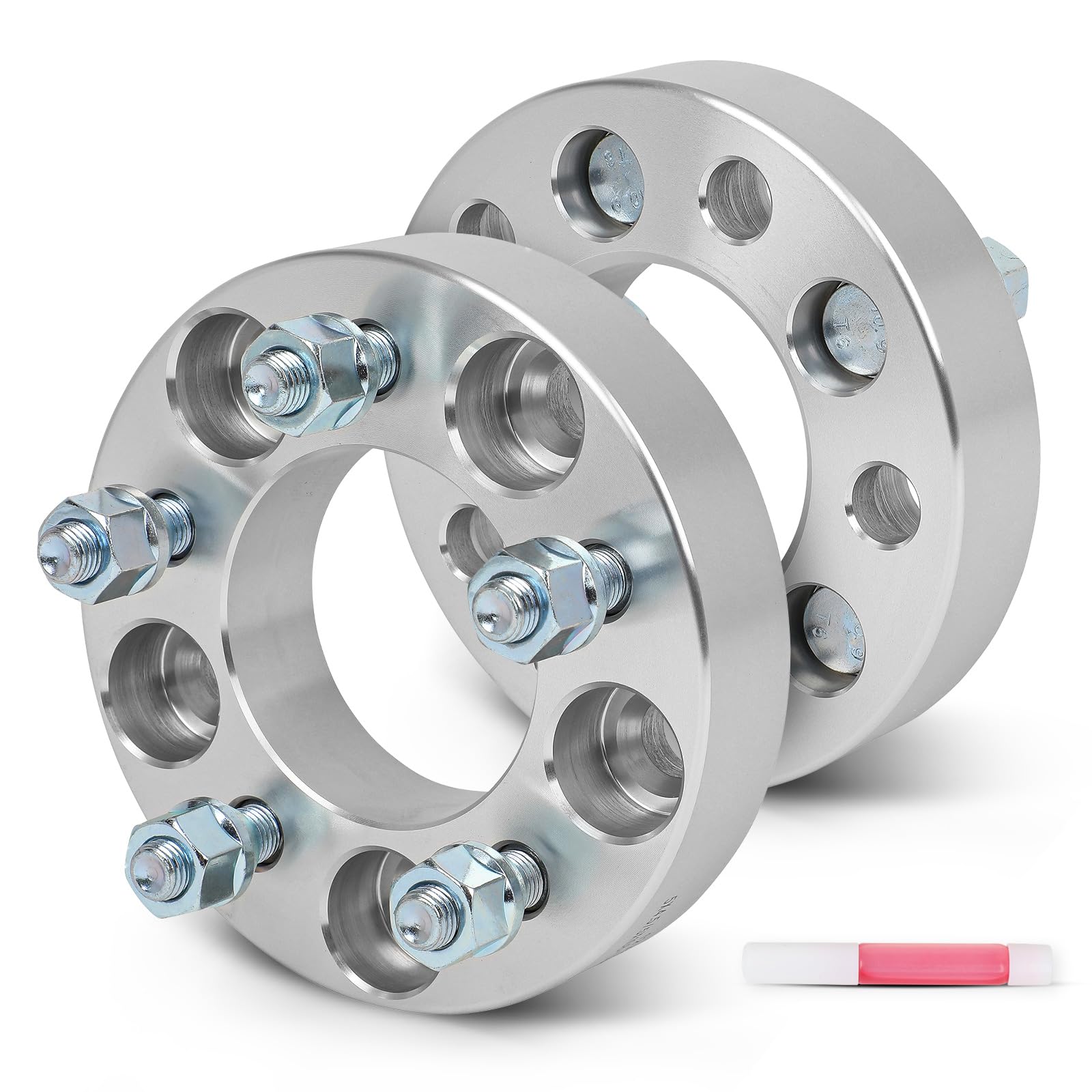 SCITOO 4Pcs 5x4.5 to 5x108 Wheel Adapters 1.25 inch Bore 74mm Studs 12x1.5