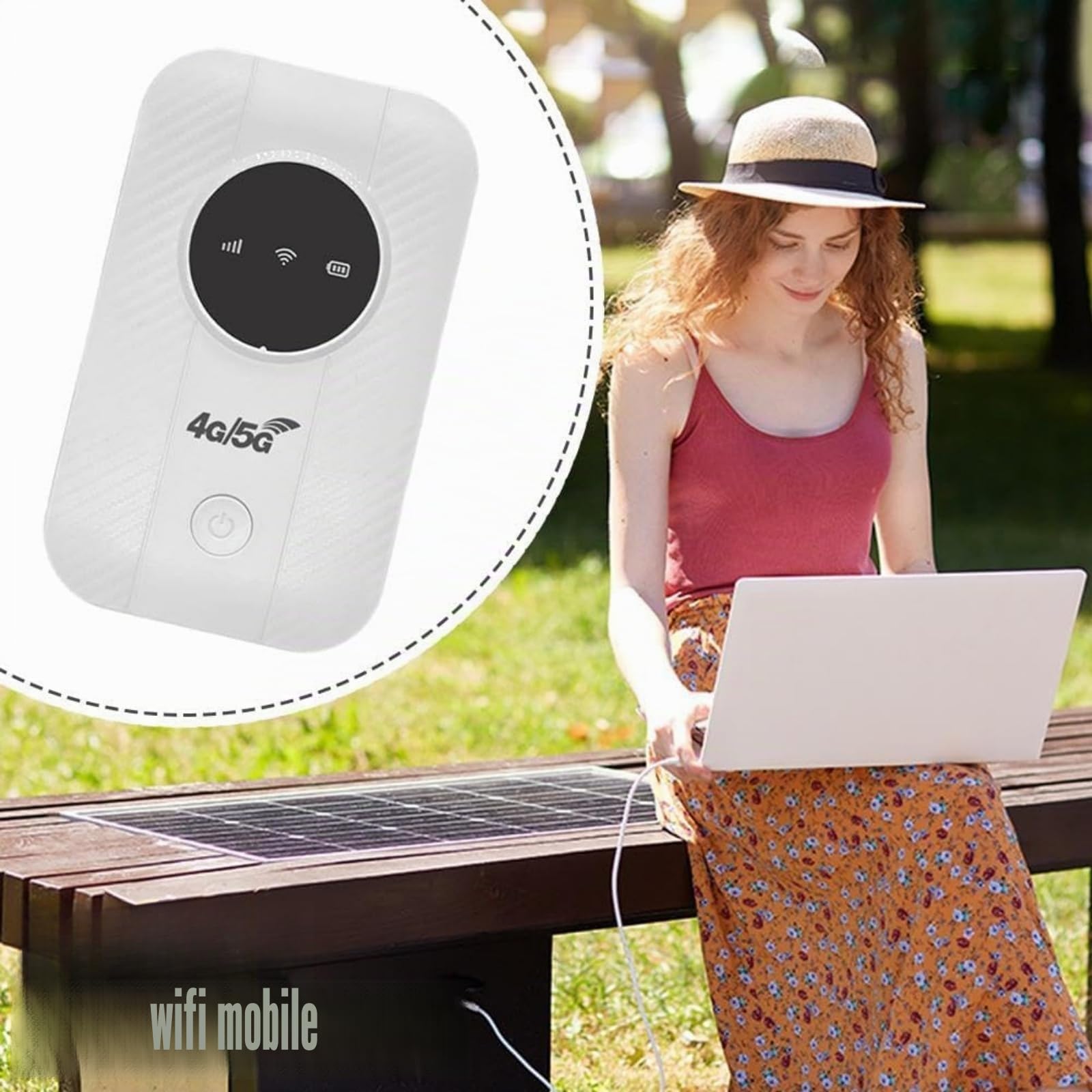 Routeur WiFi portable de voyage sans fil mobile haut débit point d'accès temporaire