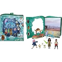 Mattel Disney Princess - Raya Classic Storybook Set, con bambola Raya e look caratteristico