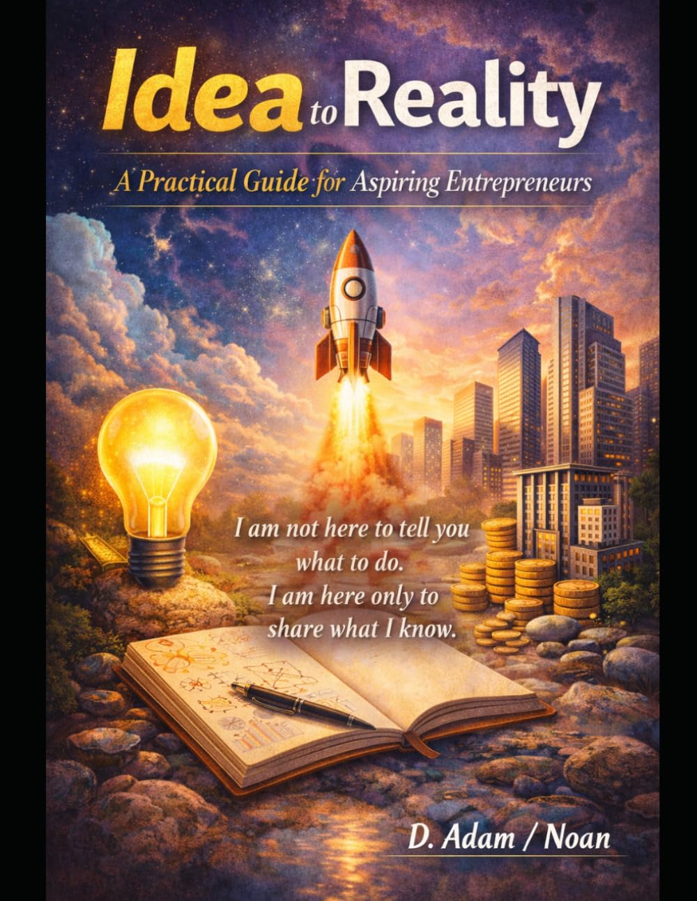 Idea to Reality: A Practical Guide for Aspiring Entrepreneurs