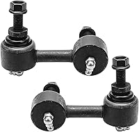Vista 423 de Detroit Axle - Kit de suspensión delantera de 10 piezas para Chevy Aveo Aveo5 Pontiac G3 Wave 2 Ready Struts Assembly 2 Enlaces de barra