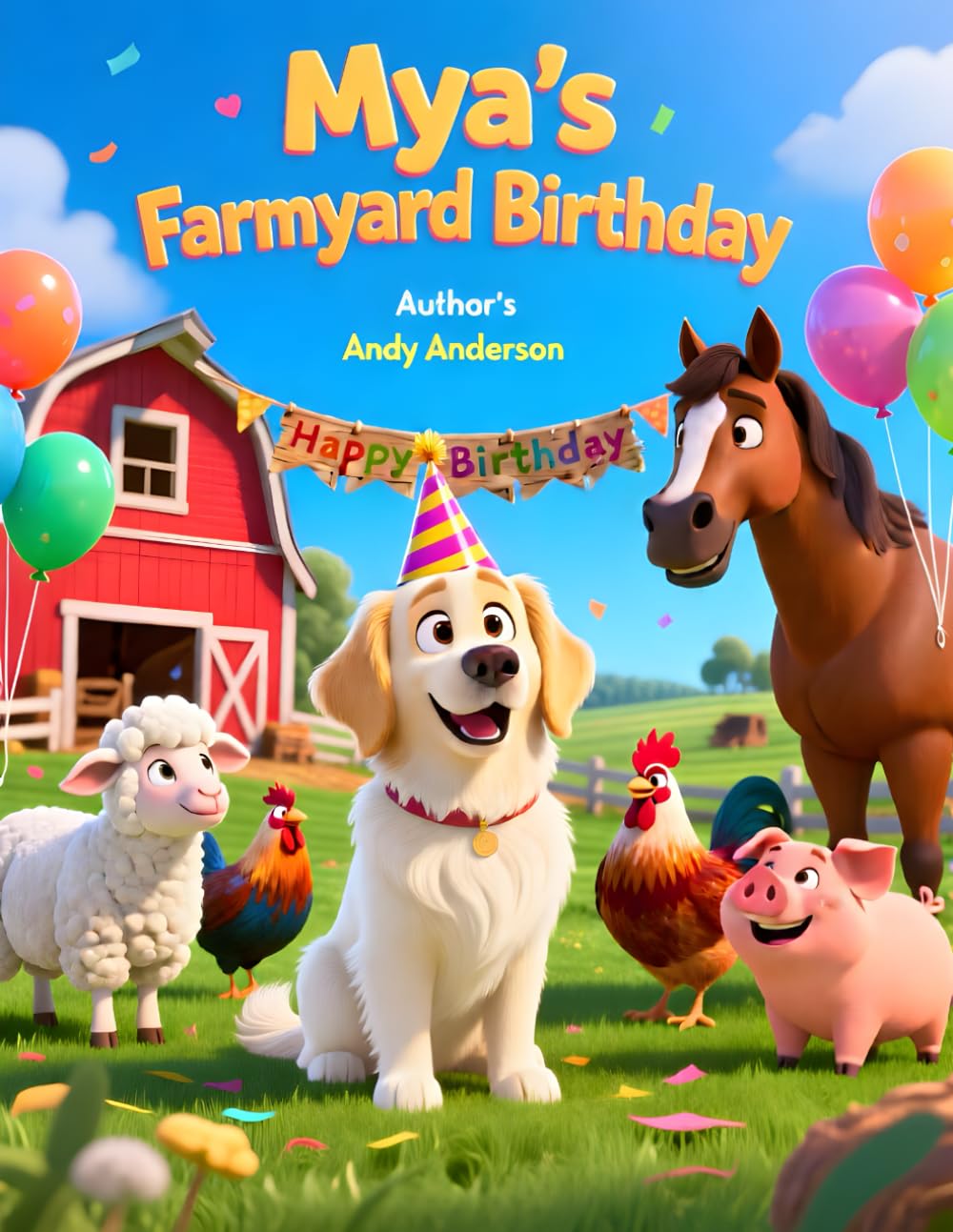 Mya’s Farmyard Birthday (Farm Friends Adventures)