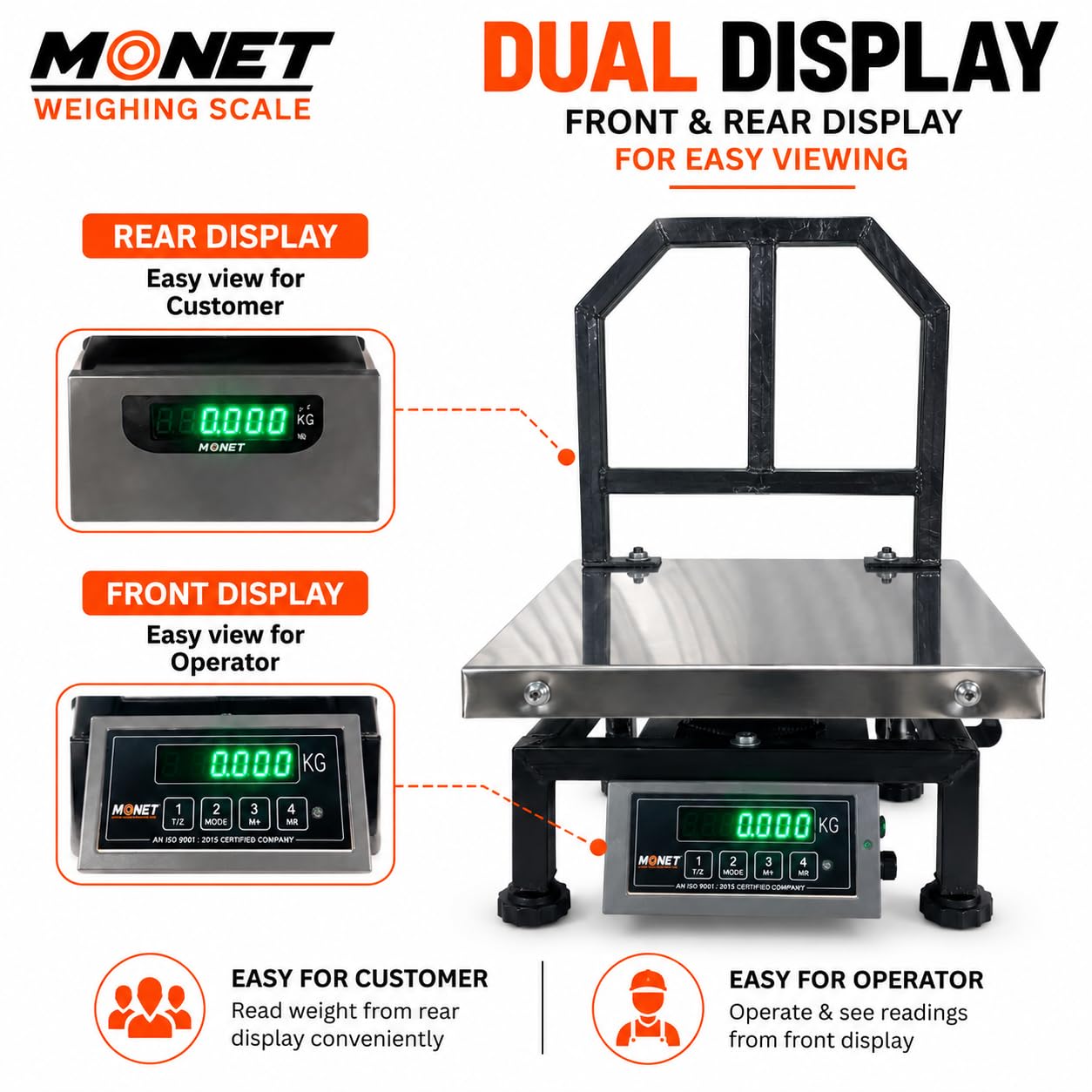 Digital Weighing Scale - 100kg Capacity -3